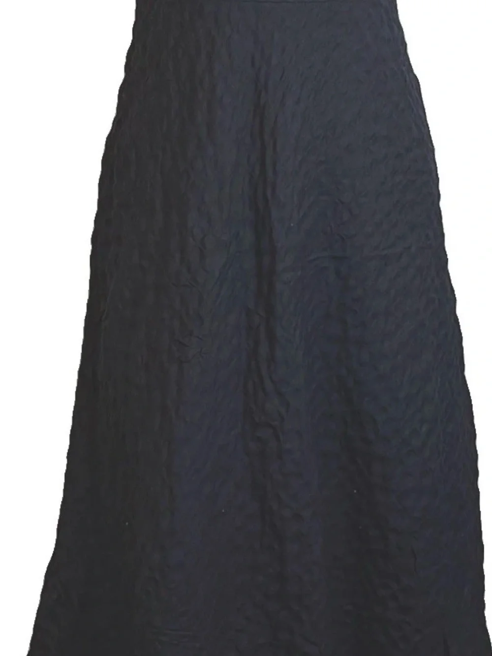 J. Crew Strapless Black Midi Dress with Flared Skirt